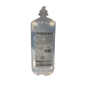 AGUA PARA INYECTABLES B BRAUN 1000ML