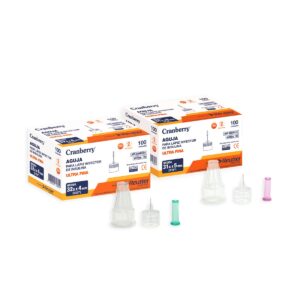 AGUJA LAPIZ INSULINA ULTRA FINA 32G X 4MM CAJA x 100 UNIDADES